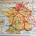 Photo 1 - Affiche carte France Chemins de Fer