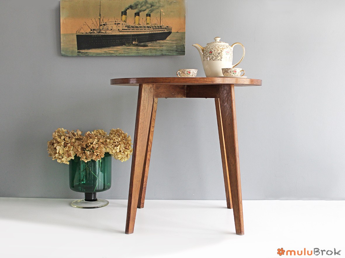 Table ronde scandinave Rosalie