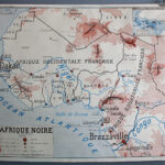 Photo 1 - Affiche carte l’Afrique Noire