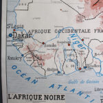 Photo 2 - Affiche carte l’Afrique Noire