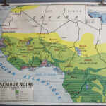 Photo 4 - Affiche carte l’Afrique Noire