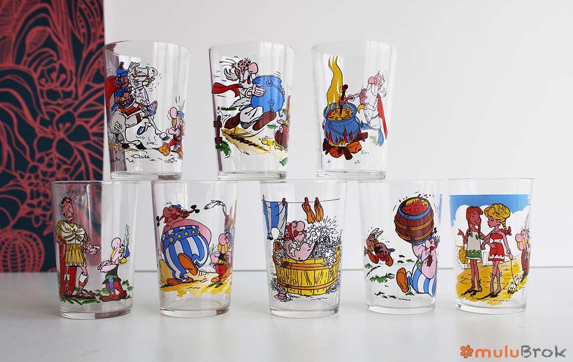 Verre de collection Astérix et Obélix