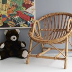 Photo 1 - Fauteuil rotin enfant